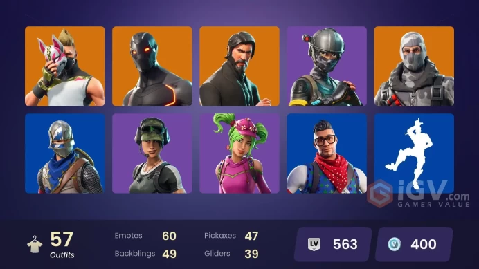[PC/XBOX/Nintendo] 40 skins | The Reaper | Blue Squire | Royale Knight | Elite Agent | Blue Team Leader | Sub Commander |