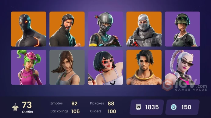 [PC/Nintendo] 73 skins | The Reaper | OG STW | Elite Agent | Blue Team Leader | Sub Commander | Rogue Agent |