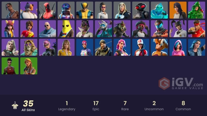 [PC/XBOX/Nintendo] 35 skins | Travis Scott | Astro Jack | Parental Controls | Gear Specialist Maya | Rippley vs Sludge | Wolverine |