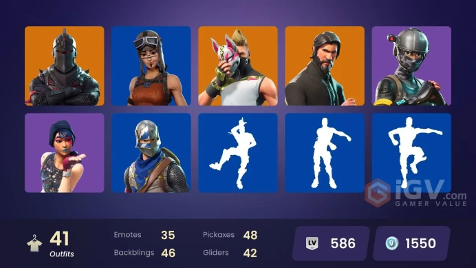 [PC/XBOX/Nintendo] 31 skins | Black Knight | Sparkle Specialist | OG STW | The Reaper | Blue Squire | Royale Knight | Elite Agent |
