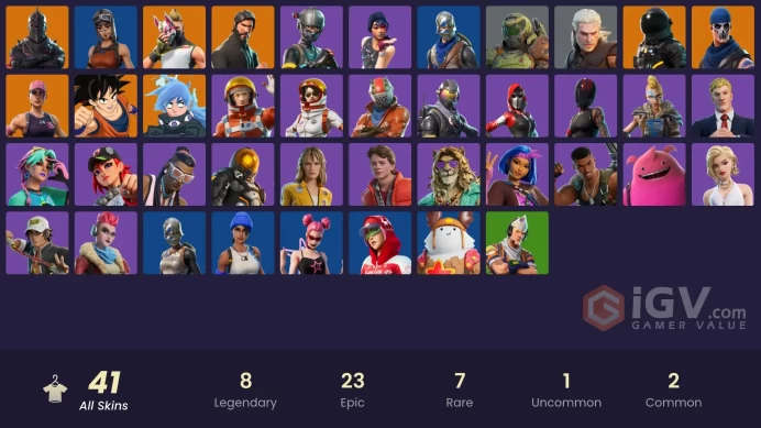 [PC/XBOX/Nintendo] 31 skins | Black Knight | Sparkle Specialist | OG STW | The Reaper | Blue Squire | Royale Knight | Elite Agent |