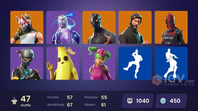 [PC/PSN/XBOX/NINTENDO]  47 skins | Galaxy | The Reaper | Elite Agent | Rogue Agent | Dark Voyager | Enforcer | Ragnarok | Hybrid | HR0007