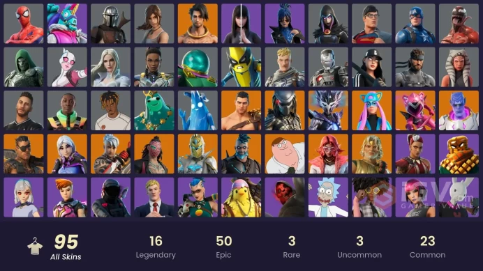 [PC/PSN/NINTENDO] 95 skins | Shady Doggo | Ronin | Peter Griffin | Mecha Cuddle Master | Menace Kado Thorne |Zeus | Alli |Spectra Knight HR0003
