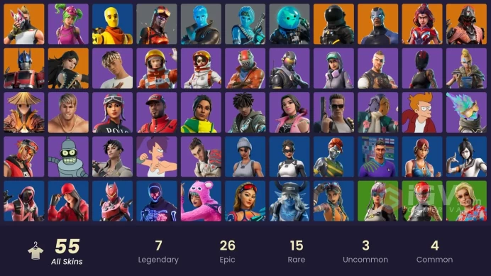 [PC/PSN/XBOX/NINTENDO] 55 skins | Polo Prodigy | Rogue Agent | Take the l . Dark Voyager | Oppressor Optimus Prime | Valor | Era |Drift | HR0008