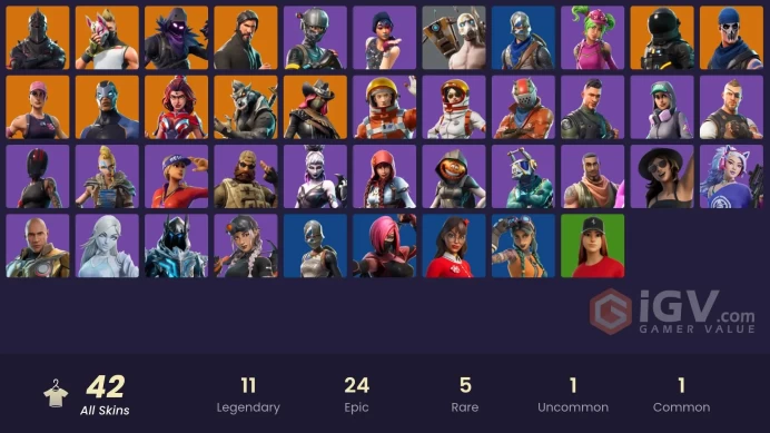 [PC/XBOX/Nintendo] 35 skins | Black Knight | Sparkle Specialist | OG STW | The Reaper | Blue Squire | Royale Knight | Elite Agent |