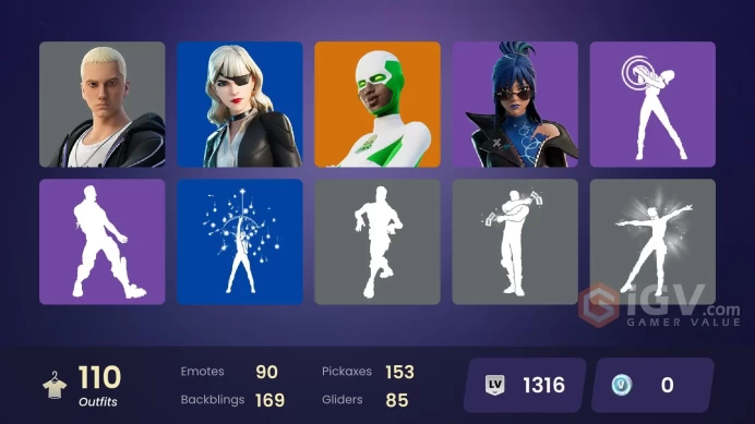 [Code A165] Email Changeable / [PC/Xbox] 110 skins | Backlash | Valeria | Hades | Zeus | Peter Griffin | Poseidon | Chewbacca 
