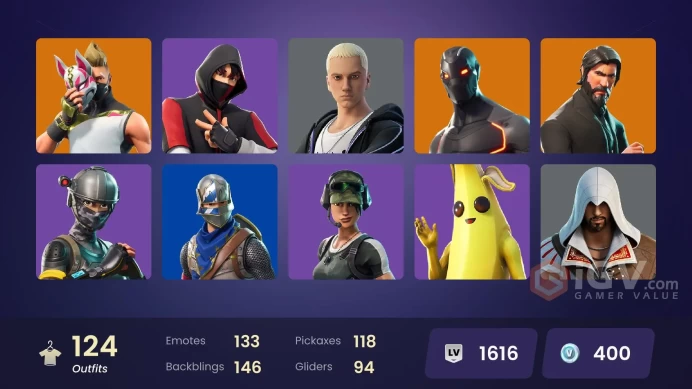 FA - [PC/PSN/XBOX] 124 skins | IKONIK | The Reaper | Blue Squire | Royale Knight | Elite Agent | WORLD CUP | Rogue Agent | Renee | Take The L