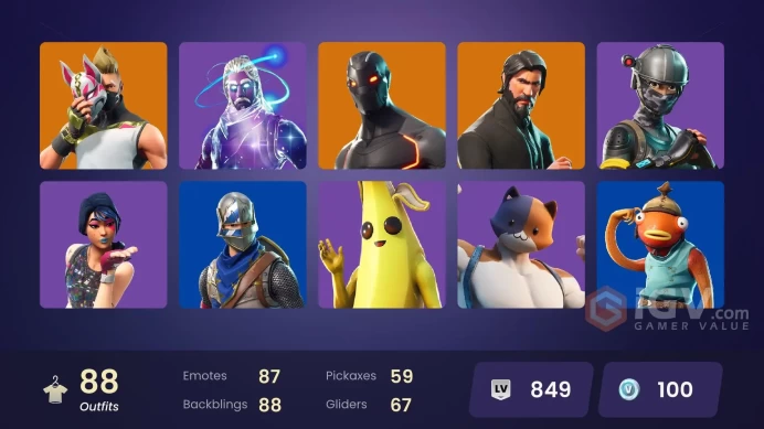 [PC/PSN/XBOX] 89 skins | OG STW | Sparkle Specialist | Galaxy | The Reaper | Blue Squire | Royale Knight | Y428