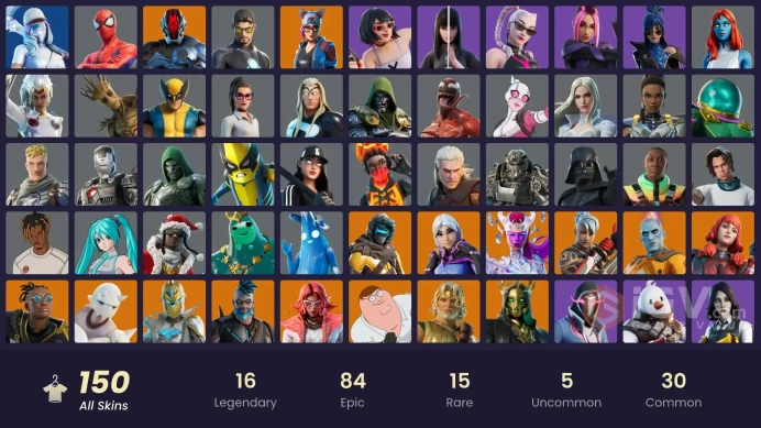 [PC/XBOX/NINTENDO] 150 skins | Victor Elite | Championship Aura | Zenith | The Origin | Hades | Malik | The Imagined | Snap | HR0012