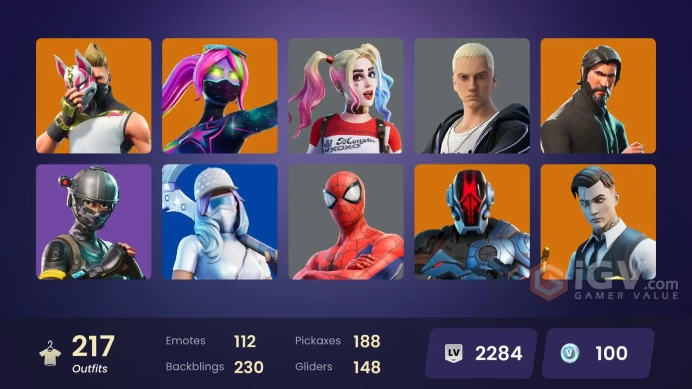 [PC/XBOX] 218 skins | OG STW | The Reaper | Elite Agent | Blue Team Leader | Gold Midas | Gold Brutus | Y430