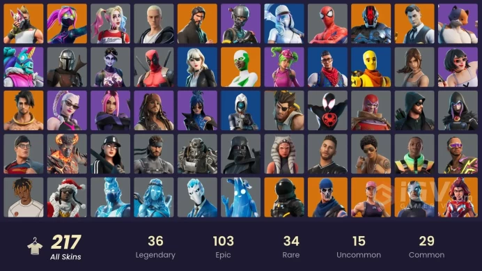 [PC/XBOX] 218 skins | OG STW | The Reaper | Elite Agent | Blue Team Leader | Gold Midas | Gold Brutus | Y430