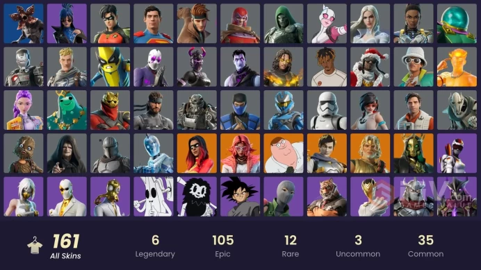 [PC/XBOX/NINTENDO] 160 | Lina Scorch | Subzero Cryptic | Joltara | Hades | Ascendant Midas | Peter Griffin | 1000 VB HR0014