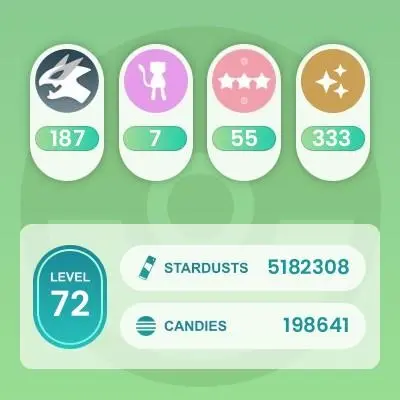 2240 Level 72 Legacy 47. Eternatus Solgaleo100 Shiny GMax Machamp Shiny Black Kyurem Mega Diance
