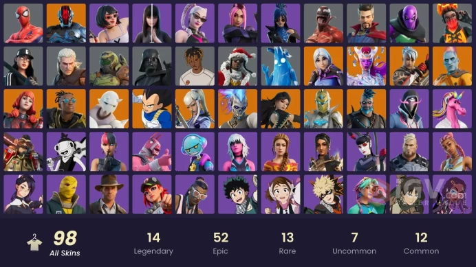 [PC/PSN/NINTENDO] 98 skins | Heron Stance Hero | Omegarok | Era | Ronin | The Imagined | Snap | Vegeta | Malik | HR0026