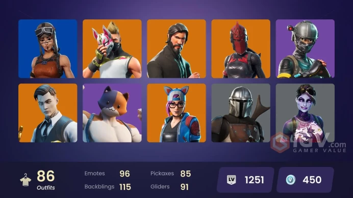 [PC/XBOX/NINTENDO]86 skins | OG STW |  Leviathan Axe  Take the L  Renegade Raider | The Reaper | Elite Agent | HR0043
