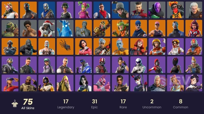 [PC/XBOX/NINTENDO] 75 skins | OG STW | Blue Squire |  Take The L   .  Blue Team Leader | Trailblazer |  Orange Justice , Freestylin HR0082