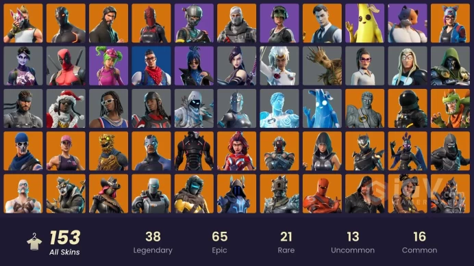 [PC/PSN/XBOX] FA / 152 SKINS / THE REAPER / ELITE AGENT / BLUE TEAM LEADER / GOLD MIDAS / OMEGA (STAGE 5) / TRILOGY / BLUE STRIKER / OG STW