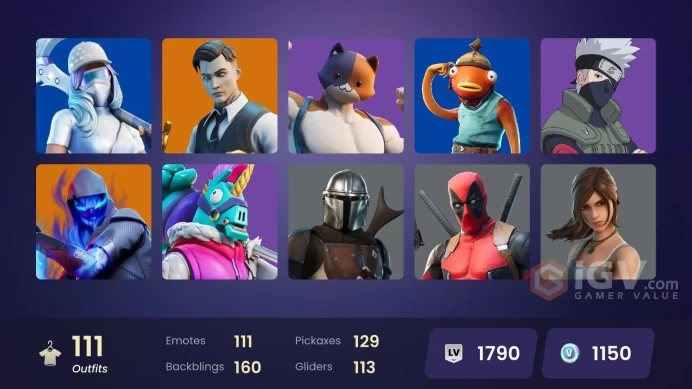 [PC/PSN/NINTENDO] 111 skins | Astro Jack | Gold Midas | Gold Brutus | Naruto Uzumaki | Sentinel | Spire Assassin | Galaxy Scout | HR0079