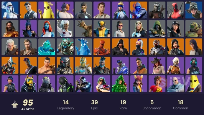 [PC/XBOX/NINTENDO] 95 skins | Neo Versa | Gold Midas | Tart Tycoon | Point Patroller | Blue Striker | Fixer | Sultura | Fade | HR0073