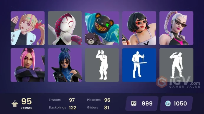 [PC/PSN/NINTENDO] 95 skins | Fashion Banshee | Shady Doggo | Renzo the Destroyer | The Origin |  Twyn | The Imagined | Malik | Era |HR0080