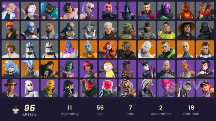 [PC/PSN/NINTENDO] 95 skins | Fashion Banshee | Shady Doggo | Renzo the Destroyer | The Origin |  Twyn | The Imagined | Malik | Era |HR0080