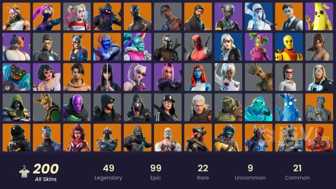 [PC/PSN/XBOX] FA / 200 SKINS / TRAVIS SCOTT / THE REAPER / LEVIATHAN AXE / GOLD MIDAS / GOLD BRUTUS / GOLD MEOWSCLES