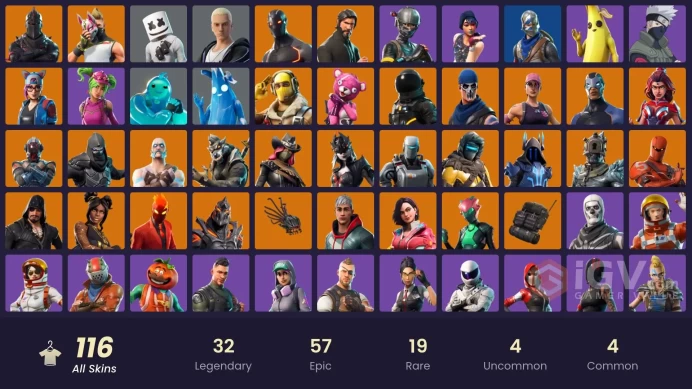 [PC/PSN/XBOX] FA / 114 SKINS / BLACK KNIGHT / SPARKLE SPECIALIST / THE REAPER / BLUE SQUIRE / ROYALE KNIGHT / NARUTO UZUMAKI / OG STW