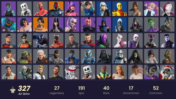 [PC/PSN/XBOX] FA / 325 SKINS / KERI COMMANDER / UNCHAINED RAMIREZ / SHADY DOGGO / HARBINGER ARMOR OMEGAROK / FULL RECON / ASCENSION NEZUMI /
