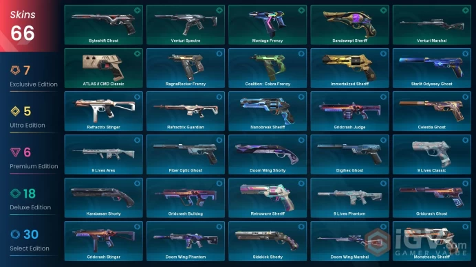 EU-Turkey 66 Skins > Evori Dreamwings Vandal Evori's Spellcaster Xenohunter Knife Evori Dreamwings Ghost Prime Vandal Reaver Vandal  99058990