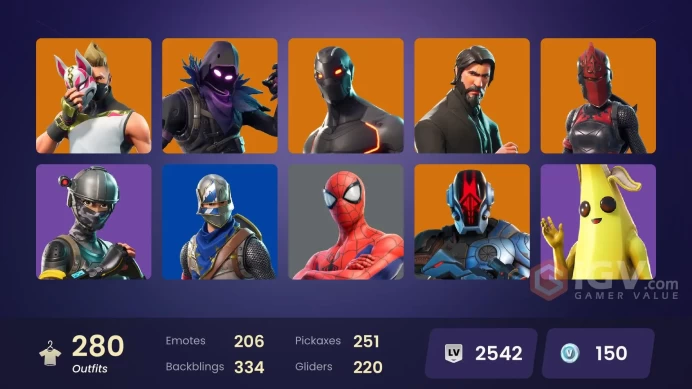 [PC/PSN/XBOX] FA / 280 SKINS / THE REAPER / BLUE SQUIRE / ROYALE KNIGHT / ELITE AGENT / BLUE TEAM LEADER / WORLD CUP / EXPLORER EMILIE / TRILOGY