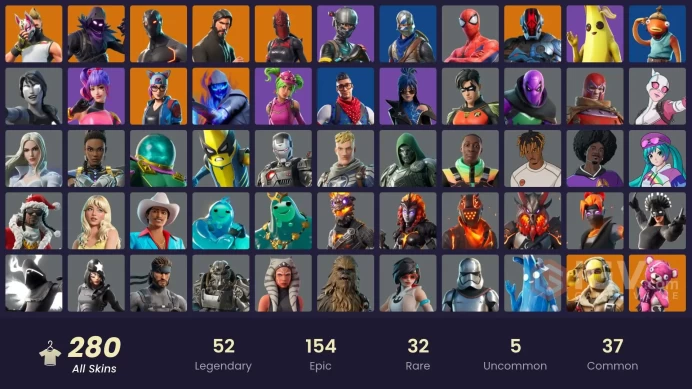 [PC/PSN/XBOX] FA / 280 SKINS / THE REAPER / BLUE SQUIRE / ROYALE KNIGHT / ELITE AGENT / BLUE TEAM LEADER / WORLD CUP / EXPLORER EMILIE / TRILOGY