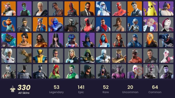 FA / 326 SKINS / TRAVIS SCOTT / ASTRO JACK / OG PARADIGMA / GOLD BRUTUS / GOLD MIDAS