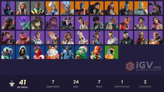 12947[PC/PSN/XBOX]Kado Thorne|Omegarok|Renzo the Destroyer|Mizuki|Spectra Knight|Era|Optimus Prime|Ahsoka Tano|Khaby Lame|Stray