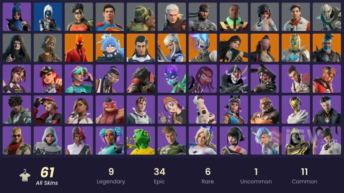 Fortnite Account [PC] 61 skins | Renzo the Destroyer | Omegarok | Spectra Knight | Inferno | Mizuki | Kado Thorne | Era | Nezumi | The Ageless