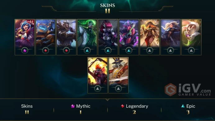 Eune UNK -  FRESH- 11 Skin- 30 Level- Instant Delivery- Cheap- Full Acces- Unverified Email - Safe