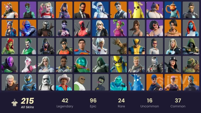 [PC/XBOX] 215 skins | OG STW | IKONIK | Glow | WORLD CUP | Gold Midas | Gold Brutus | Fashion Banshee | Unchained Ramirez | 450 VB
