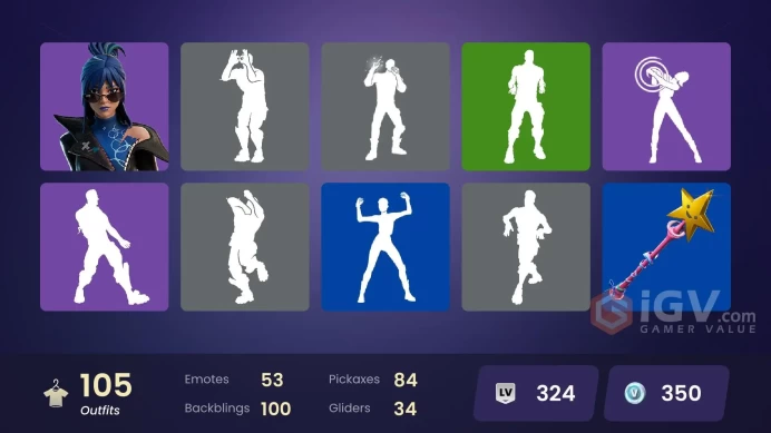 Fortnite Account [PC] 106 skins | Lina Scorch | Subzero Cryptic | Vivi Chroma | Omegarok | Spectra Knight | Valeria | Peter Griffin | Captain Ph