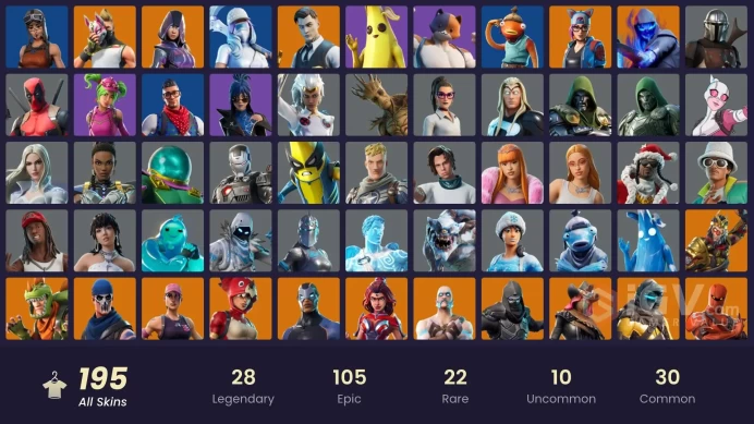 [PC/PSN/XBOX] 195 skins | OG STW | Renegade Raider | IKONIK | Glow | Gold Midas | Gold Brutus | Carbon Commando | Rogue Agent | Sultura | 200 VB