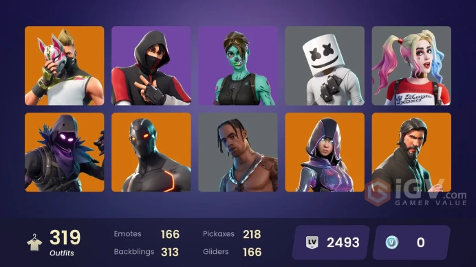 FA / 316 SKINS / IKONIK / TRAVIS SCOTT / THE REAPER / GLOW / ELITE AGENT / BLUE TEAM LEADER / ASTRO JACK / OMEGA (STAGE 5) / WORLD CUP / OG STW