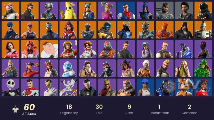 [PC/XBOX] 60 skins | OG STW | The Reaper | Elite Agent | Blue Team Leader | Carbon Commando | Blue Striker | Prodigy | Valor | Sentinel | Lynx