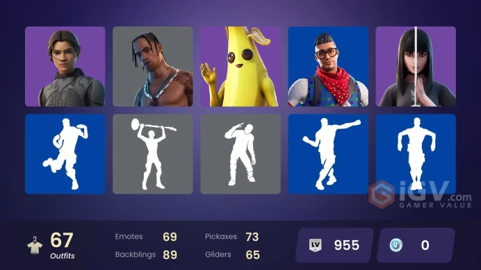 [PC/PSN/XBOX] 67 skins | Travis Scott | Cloud Striker | Point Patroller | Fixer | Trilogy | Sultura | Prodigy | Sentinel | Kymera | Ruin 
