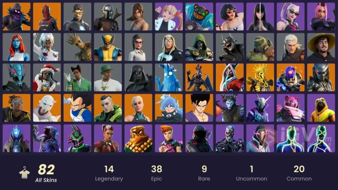13069[PC/PSN/XBOX]Raven|Oro|Cyclo|Twyn|Predator|Malik|Nezumi|Vegeta|Red Knight|Krampus|Snap|Paradigm (Reality-659)|Ravage