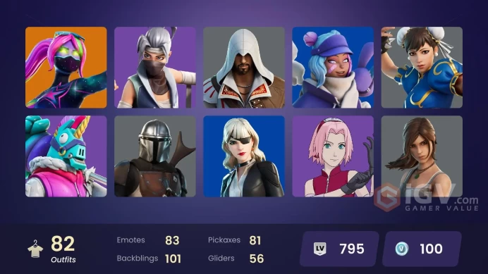 [PC/PSN/XBOX/Nintendo] 82 skins | Chun-Li | Vi | Kymera | Mecha Cuddle Master | Parental Controls | Joey | Menace | Alli | Galaxia |