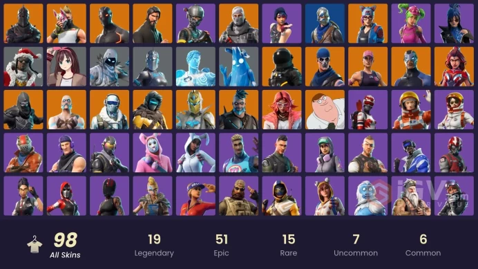 Full Access - [NINTENDO/PC] 77 skins | Black Knight , Sparkle Specialist , The Reaper , Blue Squire , OG STW