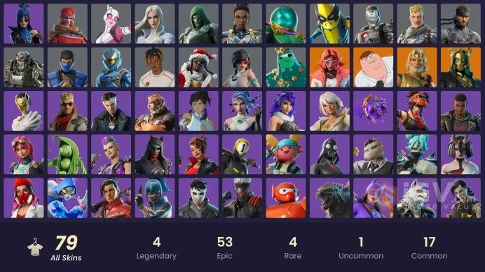13152[PC/XBOX]Subzero Cryptic|Lina Scorch|Hades|Zeus|Peter Griffin|Valeria|Poseidon|Apprentice Evie|Captain Jones|War Machine