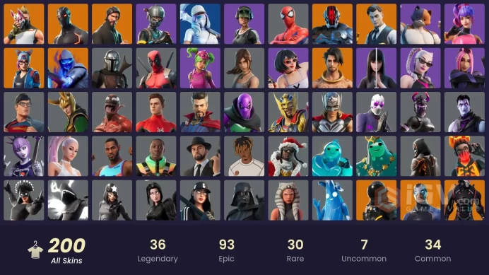 [PSN/PC/XBOX] FA / 197 SKINS / THE REAPER / ELITE AGENT / GOLD MIDAS / OMEGA (STAGE 5) / SNAKE EYES / RAINBOW RACER /