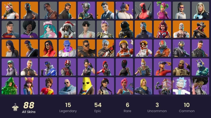 [PSN/PC/XBOX] FA / 84 SKINS / TRAVIS SCOTT / THE REAPER / ELITE AGENT / TAKE THE L / GOLD MIDAS /