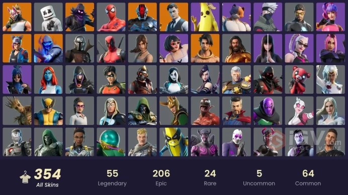 [PSN/PC/XBOX] FA / 350 SKINS / FRESH / CANDY AXE / GOLD BRUTUS / GOLD MIDAS / GOLD MEOWSCLES /