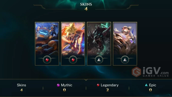 [S10 Account EUW][Handmade]Season 16 Split 2 // Platinum 3 / 10 Skin / 37 Champ / 9 Chromas / %65 WR / Honor 5 / FULL ACCESS / AUTO DELIVERY