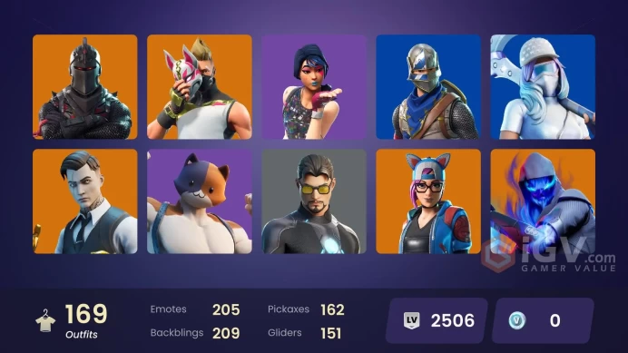 [PC/PSN/XBOX/NIN] 169 skins | Black Knight | Sparkle Specialist | Blue Squire | Royale Knight | Blue Team Leader | Gold Midas |  Prodigy | 0 VB 